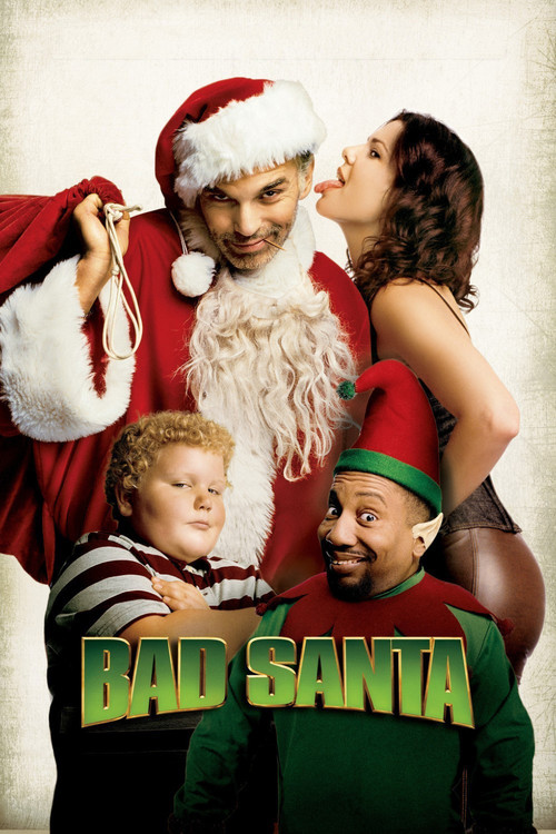 Poster for the movie "Bad Santa"