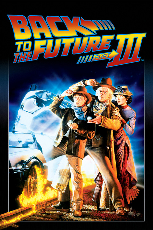 Poster for the movie "Back to the Future Part III"