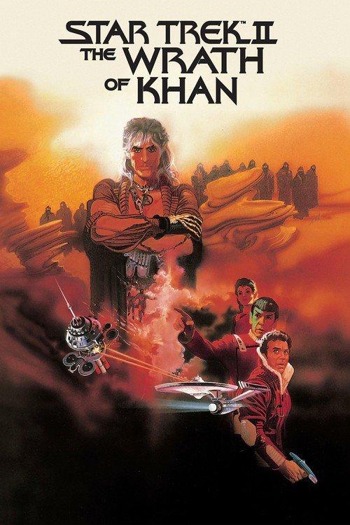 Poster for the movie "Star Trek II: The Wrath of Khan"