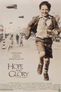 Poster for the movie "Hope and Glory"