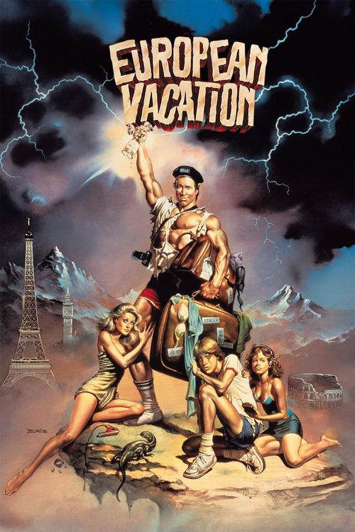 Poster for the movie "National Lampoon’s European Vacation"