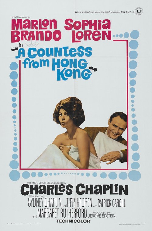 Poster for the movie "A Countess from Hong Kong"