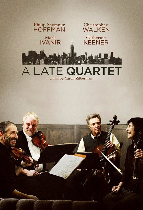 Poster for the movie "A Late Quartet"