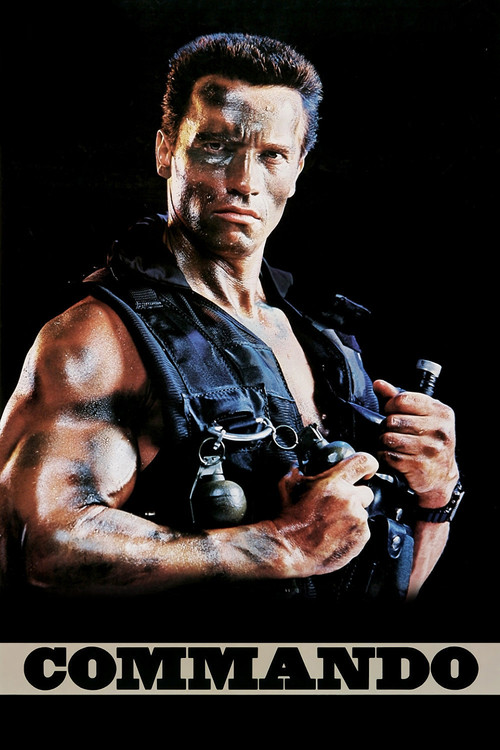 Poster for the movie "Commando"