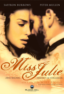 Poster for the movie "Miss Julie"