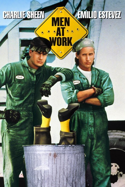 Poster for the movie "Men at Work"