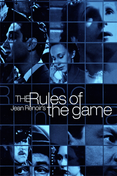 Poster for the movie "The Rules of the Game"