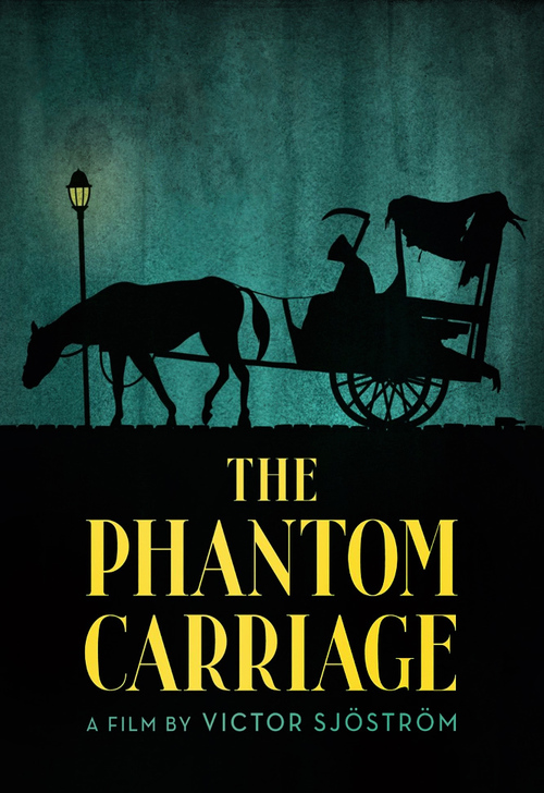 Poster for the movie "The Phantom Carriage"