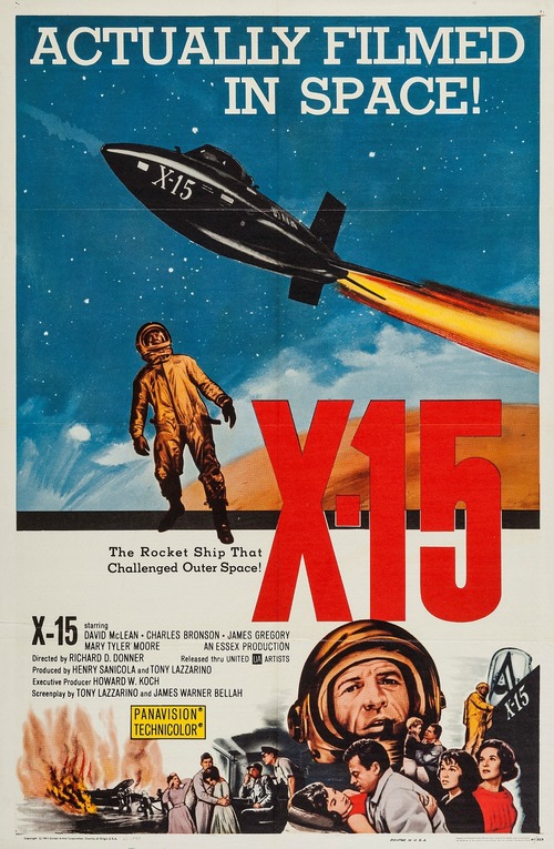 Poster for the movie "X-15"