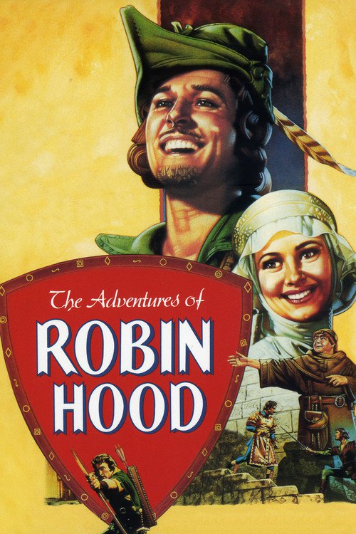 Poster for the movie "The Adventures of Robin Hood"