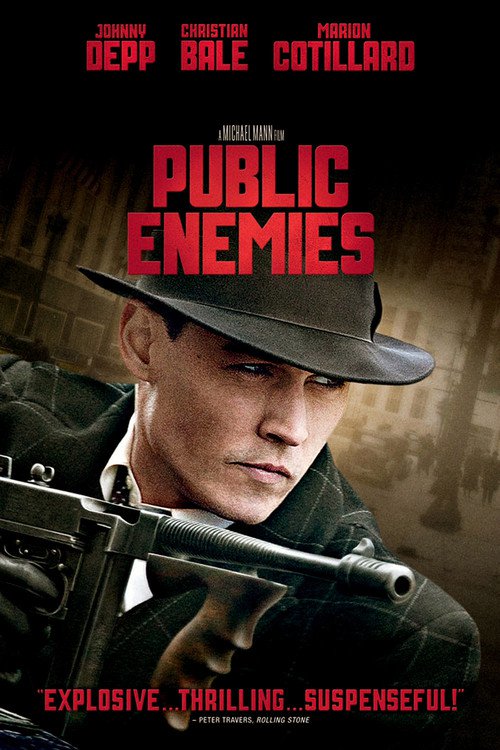 Poster for the movie "Public Enemies"