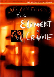 Poster for the movie "The Element of Crime"
