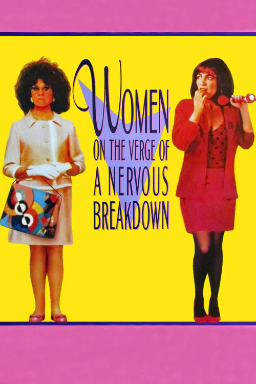 Poster for the movie "Women on the Verge of a Nervous Breakdown"
