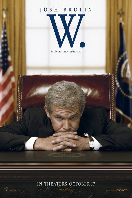 Poster for the movie "W."