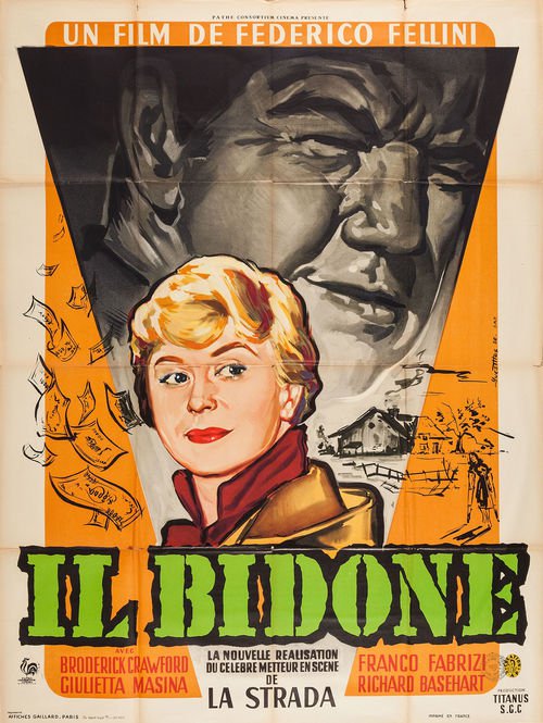 Poster for the movie "Il bidone"
