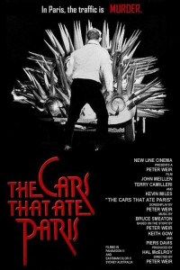 Poster for the movie "The Cars That Ate Paris"