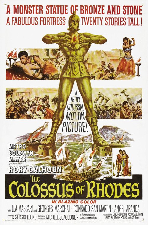 Poster for the movie "The Colossus of Rhodes"