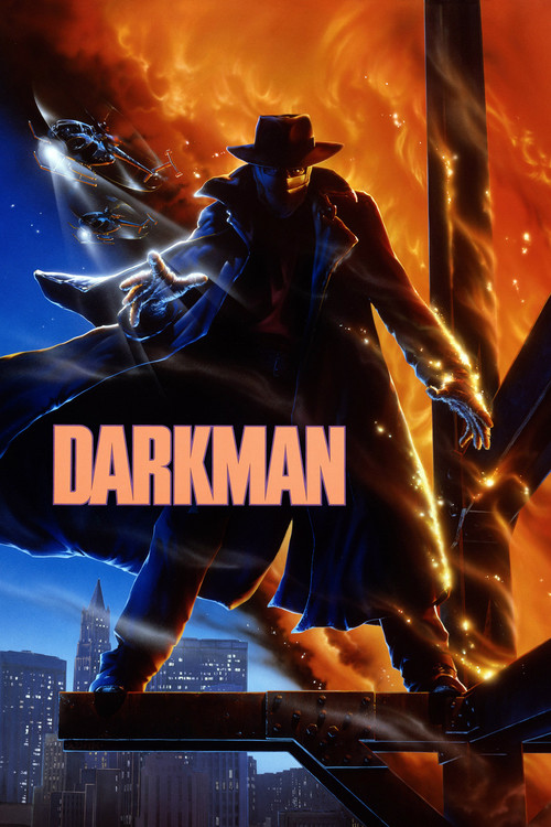 Poster for the movie "Darkman"