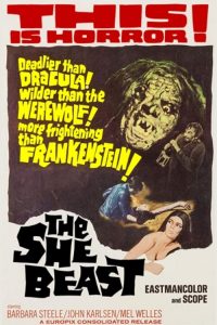 Poster for the movie "The She Beast"